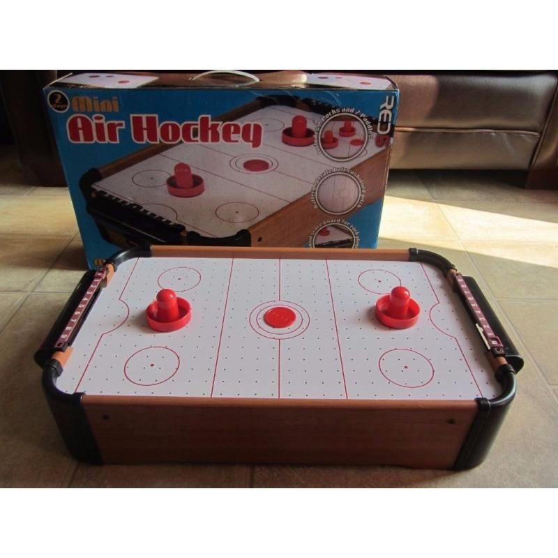 Air Hockey Table Game *Boxed* 20"x 12"