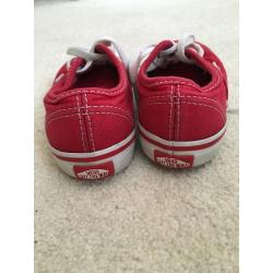 Toddler Vans Sneakers size 6uk