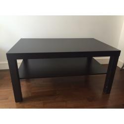 Black IKEA coffee table