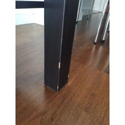 Black IKEA coffee table