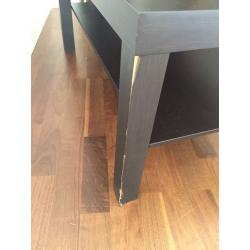 Black IKEA coffee table