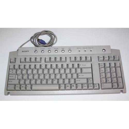 SONY VAIO PS/2 WIRED KEYBOARD (GRAY)--PCVA-KB1P/EA