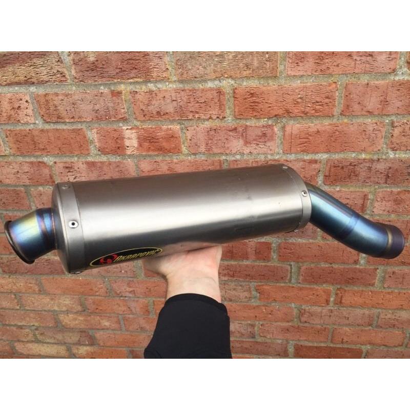 Honda CBR 1000RR Fireblade 2006 Akrapovic Evo titanium full exhaust system