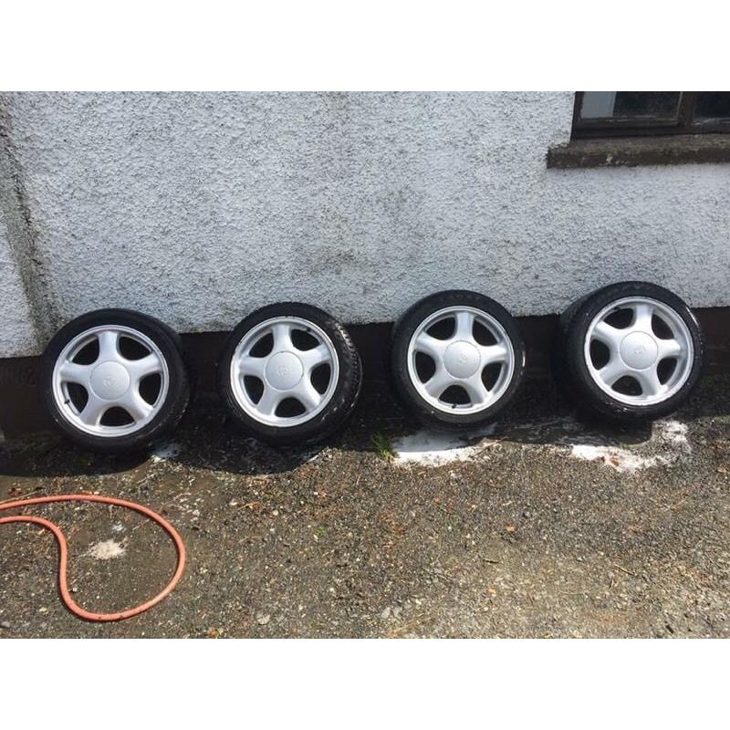 Toyota supra uk oem 17" alloys