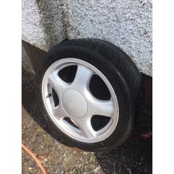 Toyota supra uk oem 17" alloys