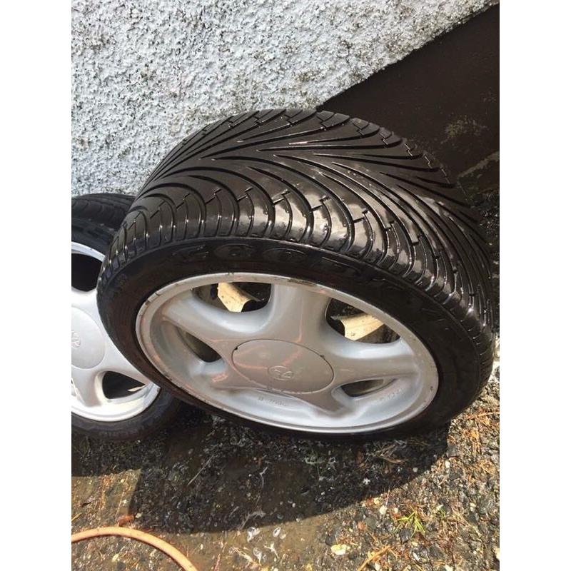Toyota supra uk oem 17" alloys