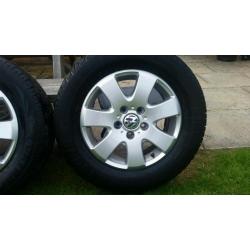 VW T5 wheels with tyres