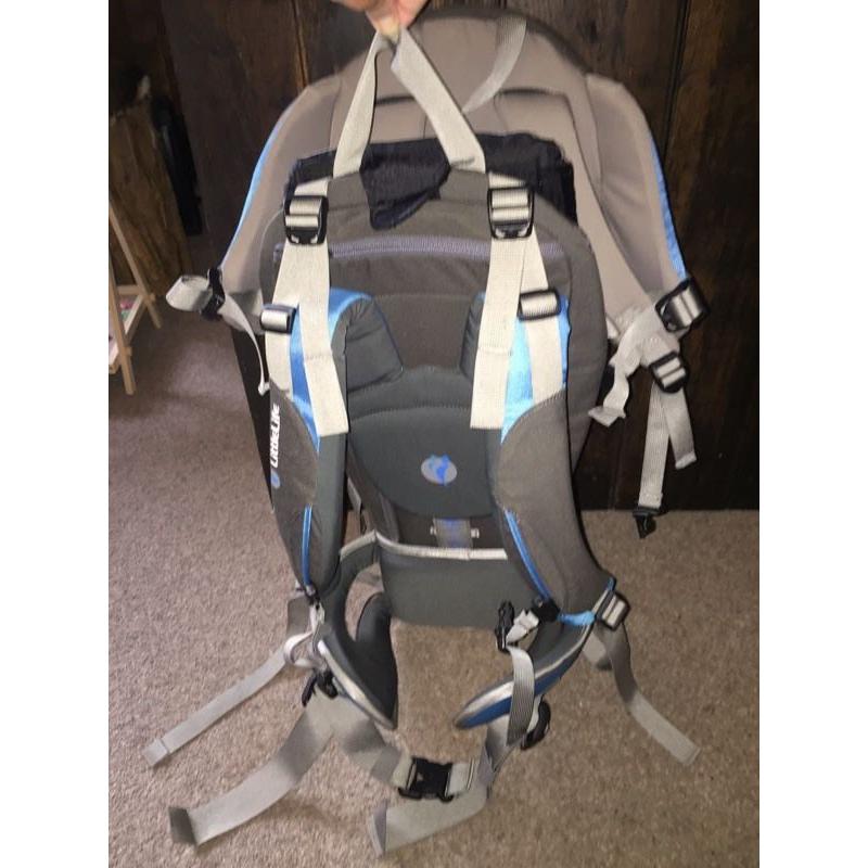 Littlelife baby carrier backpack blue grey
