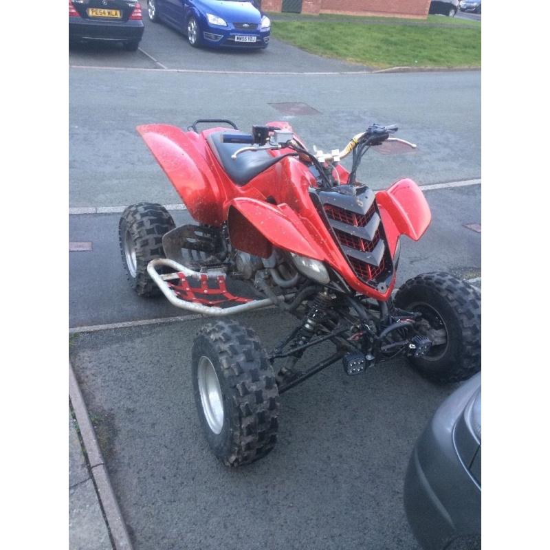 Raptor 660 road legal quad 2004