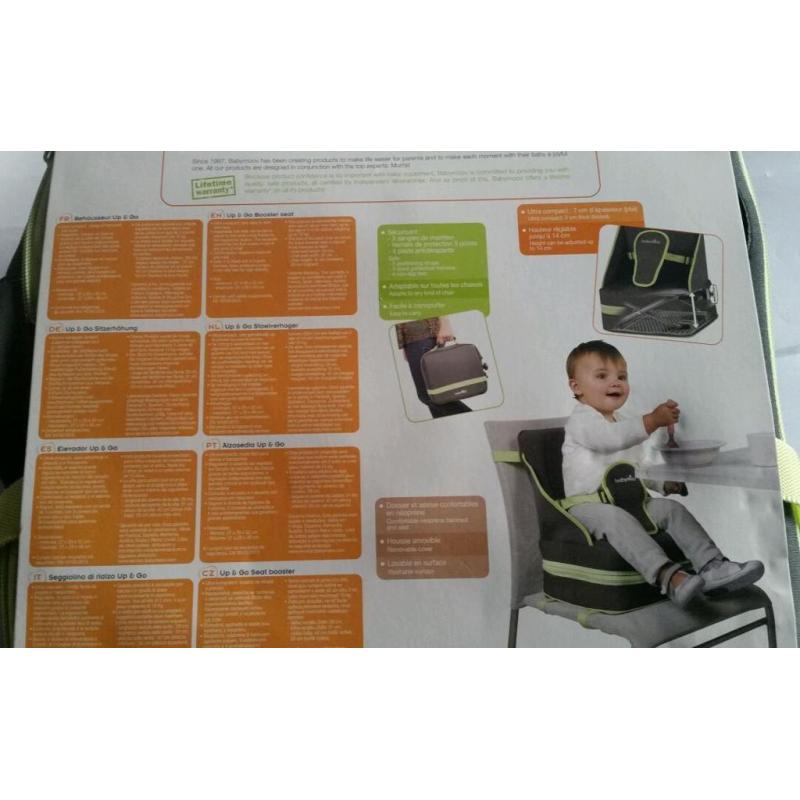 Babymoov up and go booster seat