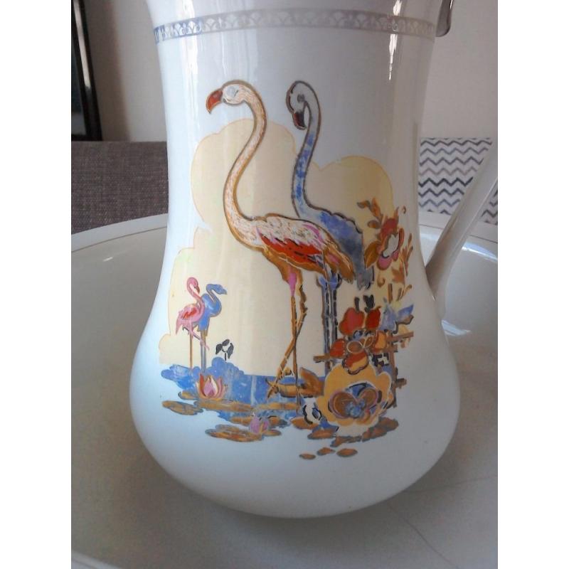 7piece set. Washing bowl and jug plus more