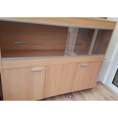 4ft vivarium and stand like new