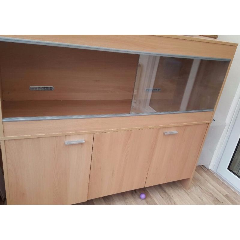 4ft vivarium and stand like new