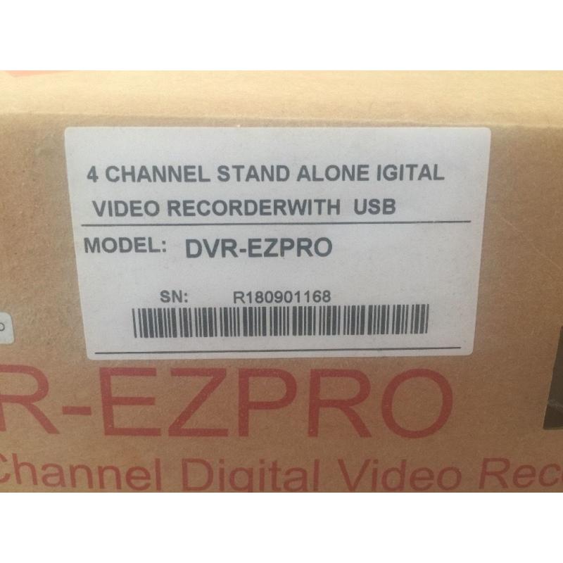 esp DVR-EZPRO four channel digital video recorder for CCTV Recording