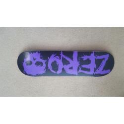 Zero Blood Purple Skateboard Deck 8.25"