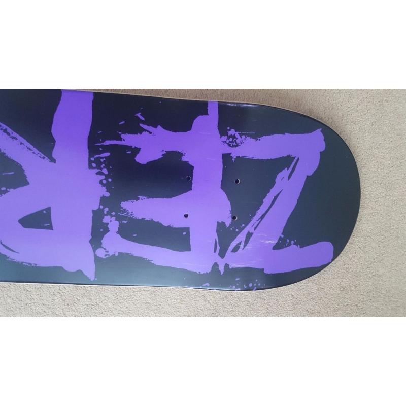 Zero Blood Purple Skateboard Deck 8.25"