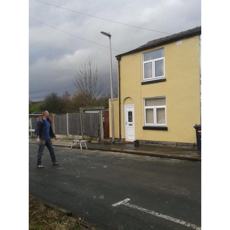 Rendering plastering dri lineing internal/ external insulation CHIMNEYS REMOVED AND SUPPORTED