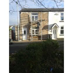 Rendering plastering dri lineing internal/ external insulation CHIMNEYS REMOVED AND SUPPORTED