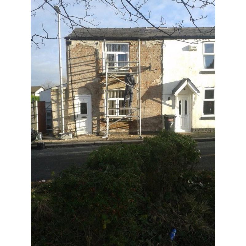 Rendering plastering dri lineing internal/ external insulation CHIMNEYS REMOVED AND SUPPORTED