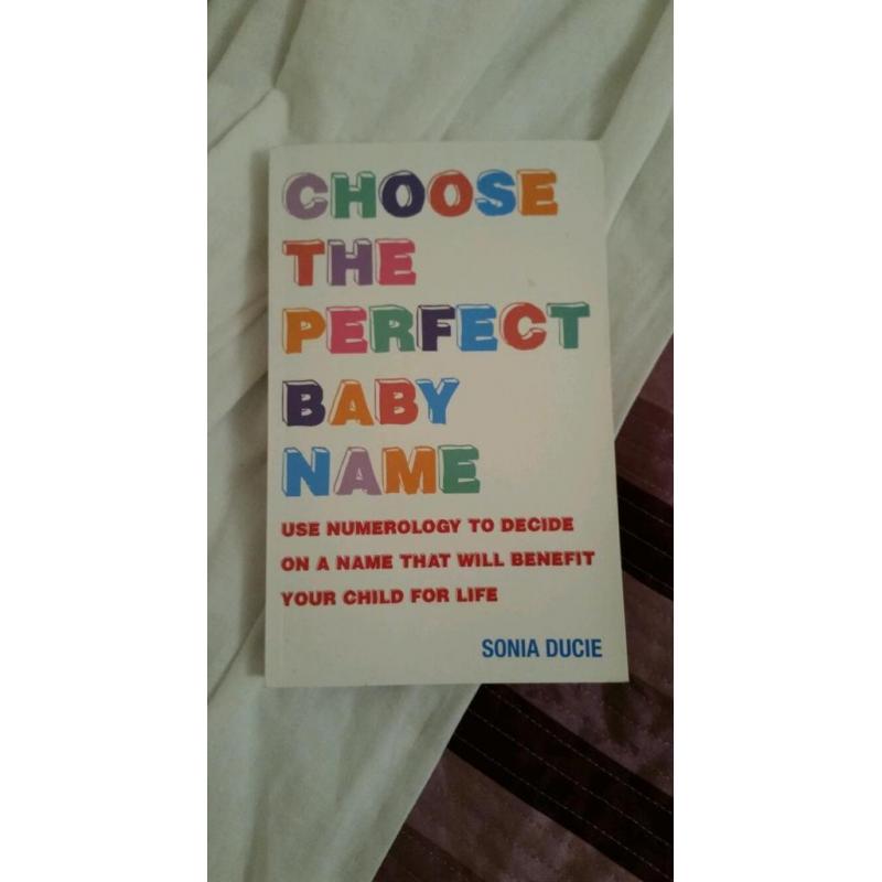 Baby name book