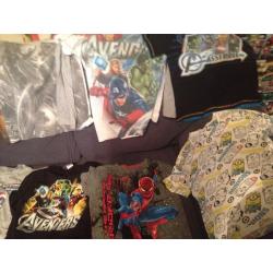 12 Marvel T-shirts age 11-12