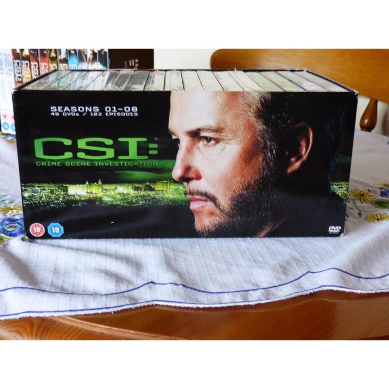 CSI BOX SET SEASONS 01 - 08