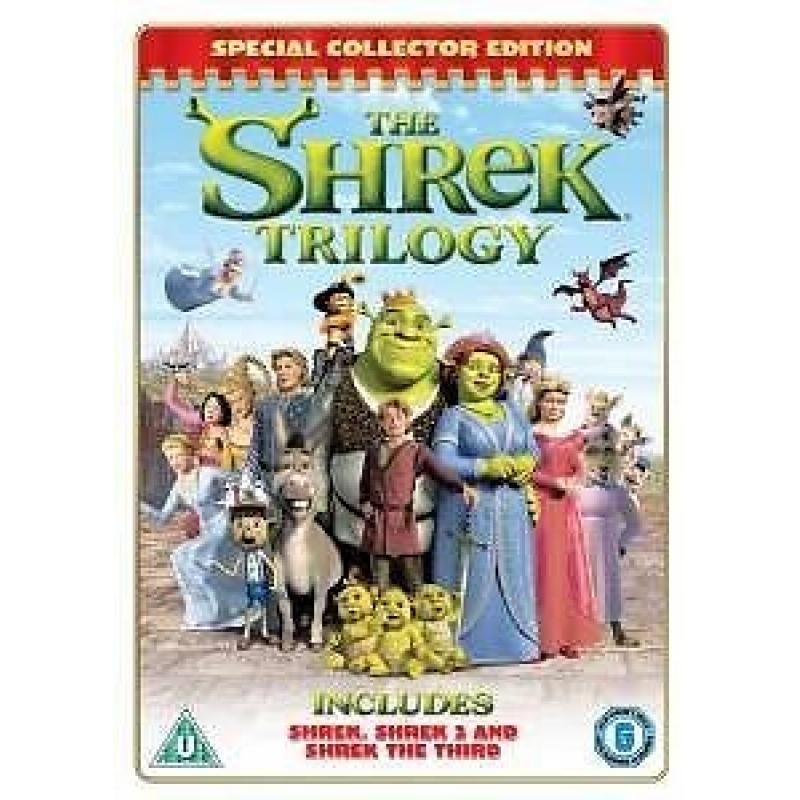 Shrek Trilogy Special Collectors Edition box set