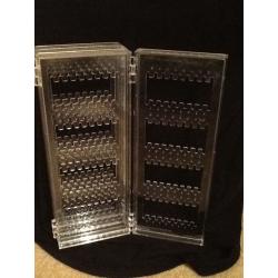 Folding earring holder/display stand with 4 panels. Perfect condition.