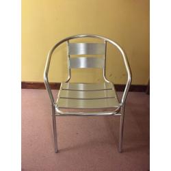 14x aluminium chairs . Good order.