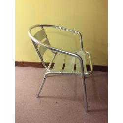 14x aluminium chairs . Good order.