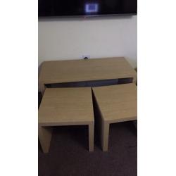 Next set of coffee table great condition