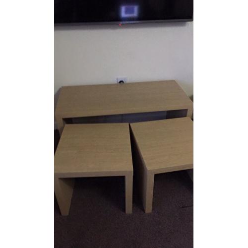 Next set of coffee table great condition