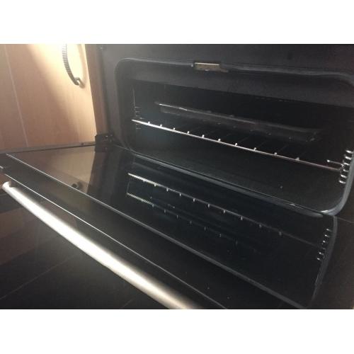 Belling 60cm double fan assisted oven and grill and ceramic hob
