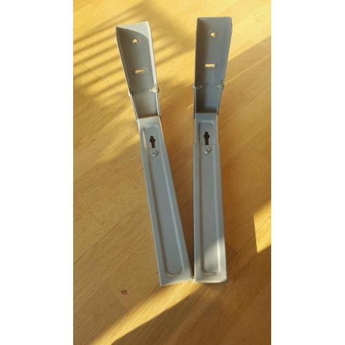 Microwave extending wall brackets