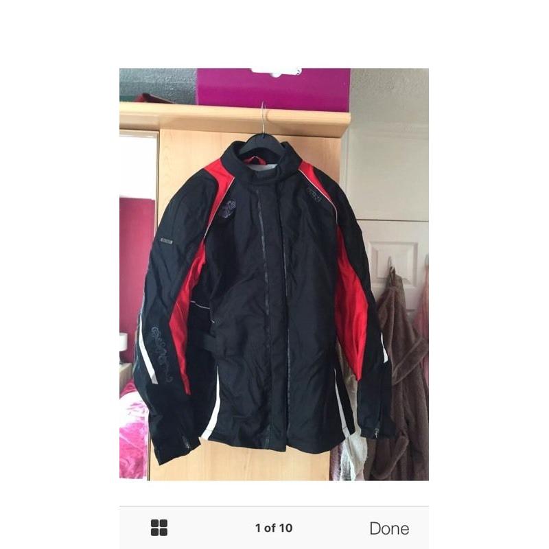 Ladies motorbike motor cycle jacket