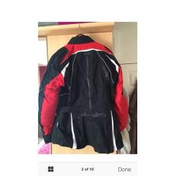 Ladies motorbike motor cycle jacket