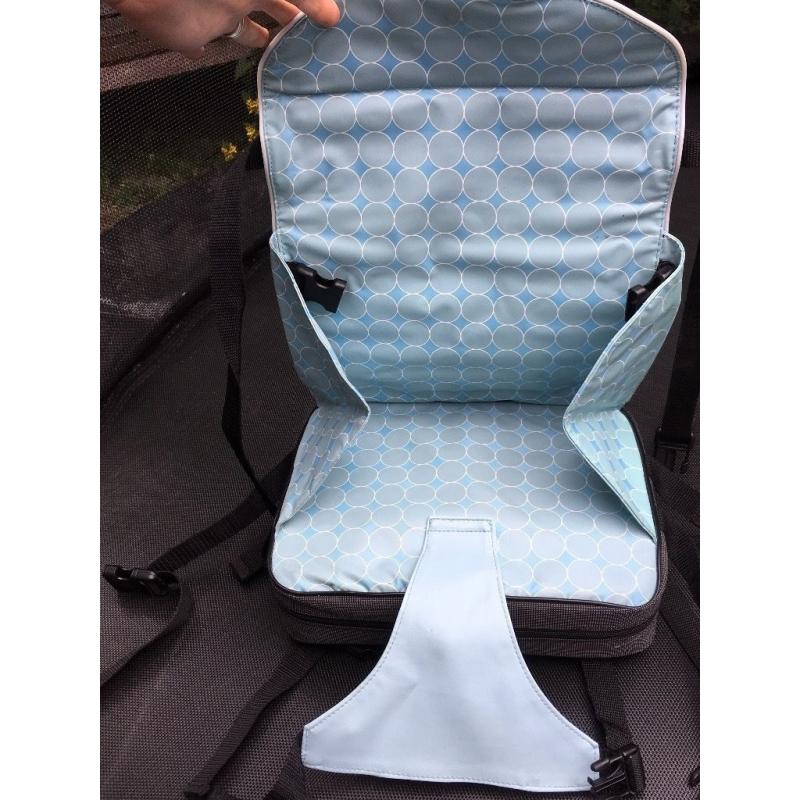 Travel high chair seat