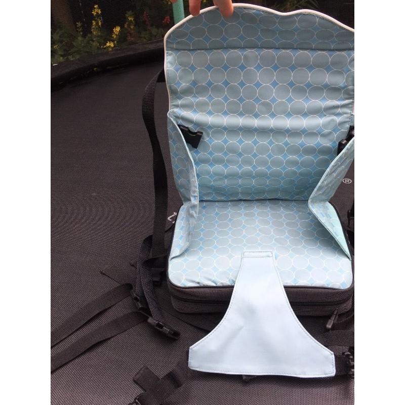 Travel high chair seat