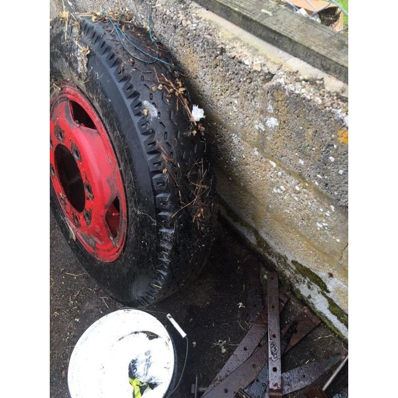 8 stud split rims x4. HGV, Lorry vintage
