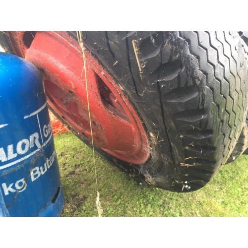 8 stud split rims x4. HGV, Lorry vintage