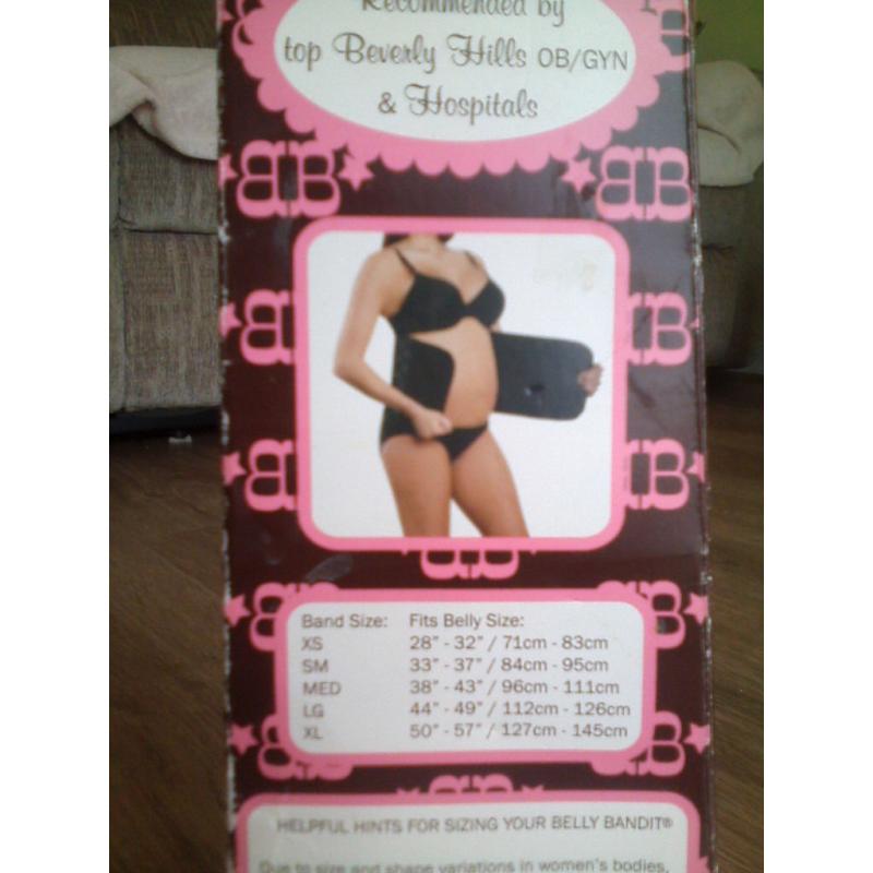 Belly Bandit Post Pregnancy Body Shaper size S - nude