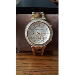 Genuine Michael Kors Ladies' Parker Chronograph Watch - Brand New with tag!