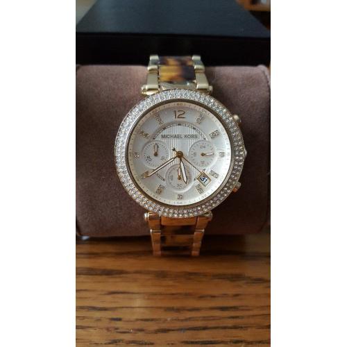 Genuine Michael Kors Ladies' Parker Chronograph Watch - Brand New with tag!