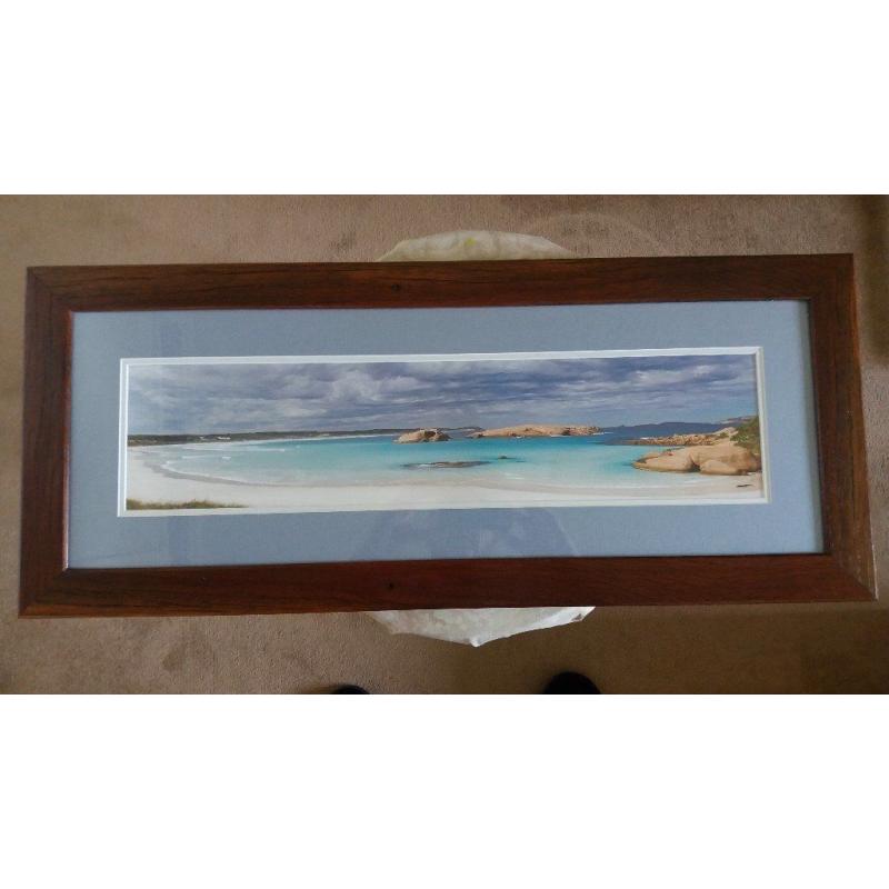Solid Oak Framed Picture - Sell or Swap