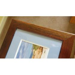 Solid Oak Framed Picture - Sell or Swap