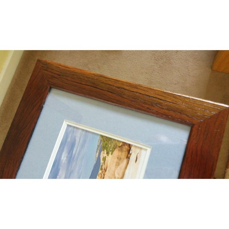 Solid Oak Framed Picture - Sell or Swap