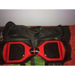 Red Self-balancing Electric Hoverboard Scooter