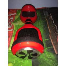 Red Self-balancing Electric Hoverboard Scooter