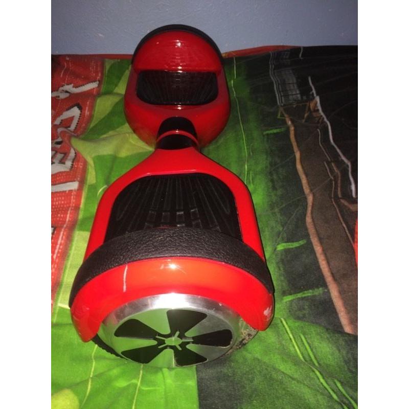 Red Self-balancing Electric Hoverboard Scooter