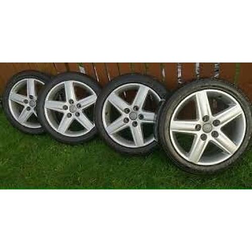 17" Audi B6 A4 Sline Alloys 5x112